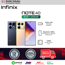 Infinix Note 40 8/256GB - Helio G99 + Up to 16GB Extended RAM