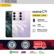 realme C71 4GB+8GB* |128GB 