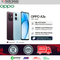 OPPO A3x 4GB(+4GB)/64GB - Garansi Resmi