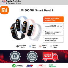 Xiaomi Smart Band 9 - Layar Amoled 1,62"