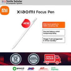 Xiaomi Focus Pen | 8192-level sensitivity | 120Hz sampling rate | 3ms low latency |11 jam penggunaan & 33 hari standby 