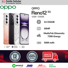 OPPO Reno12 5G 12GB/256GB - Garansi Resmi