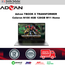 Laptop Advan TBOOK X TRANSFORMER Celeron N100 4GB 128GB W11 Home Grey